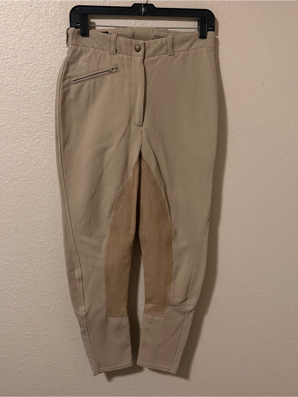 Ariat Pro Series Pants Womens 28R Blue Ankle Riding Breeches Stretch Softshell